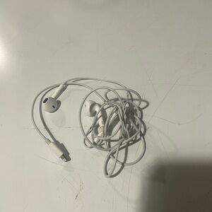 Apple lightening White Earbud Headphones